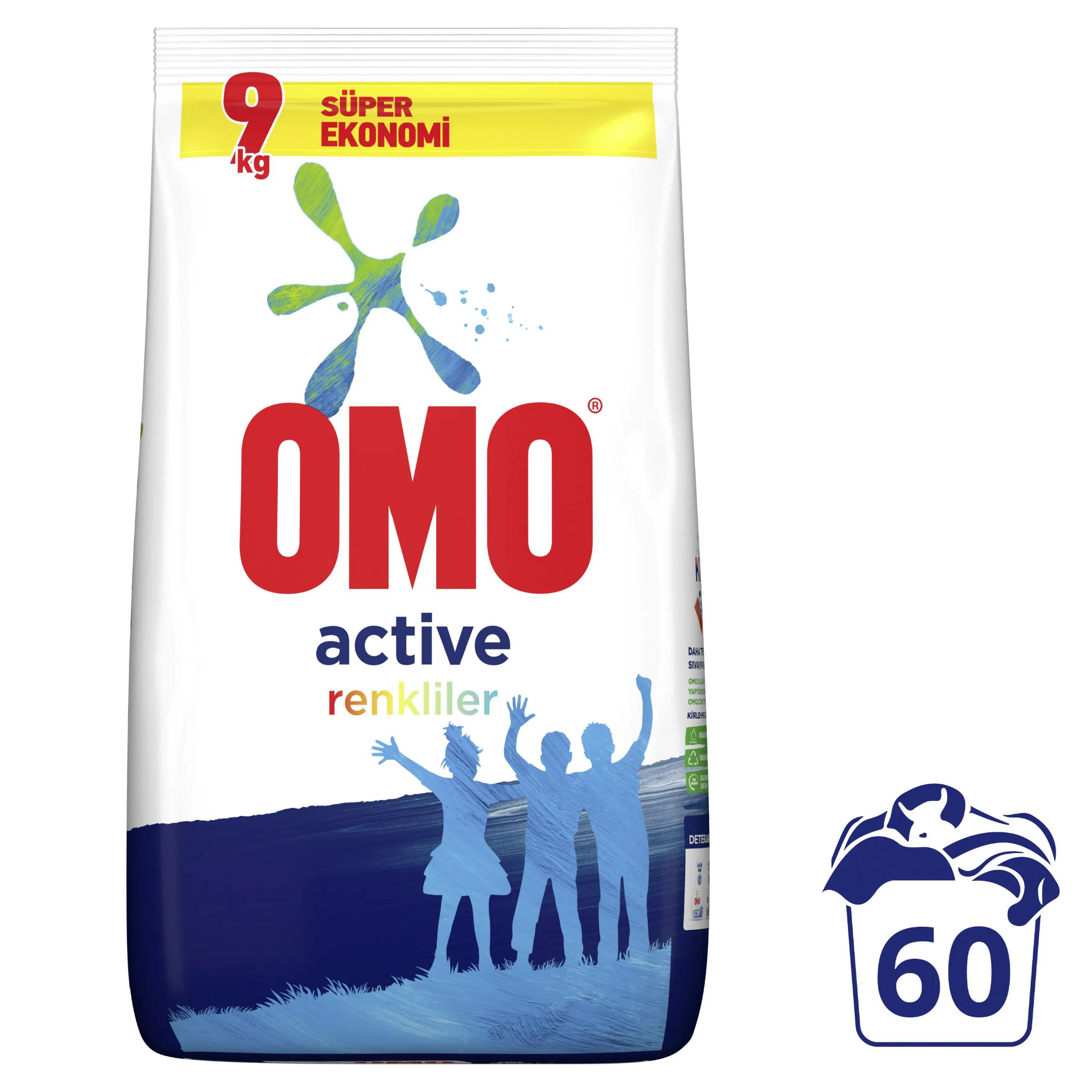 Omo Active Fresh Toz Deterjan 9 Kg